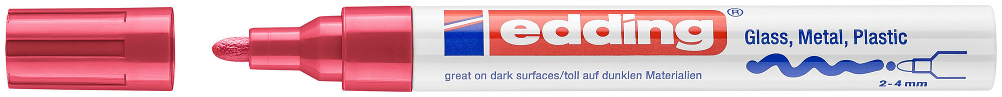 Image of edding Lackmarker 750-Crea rot