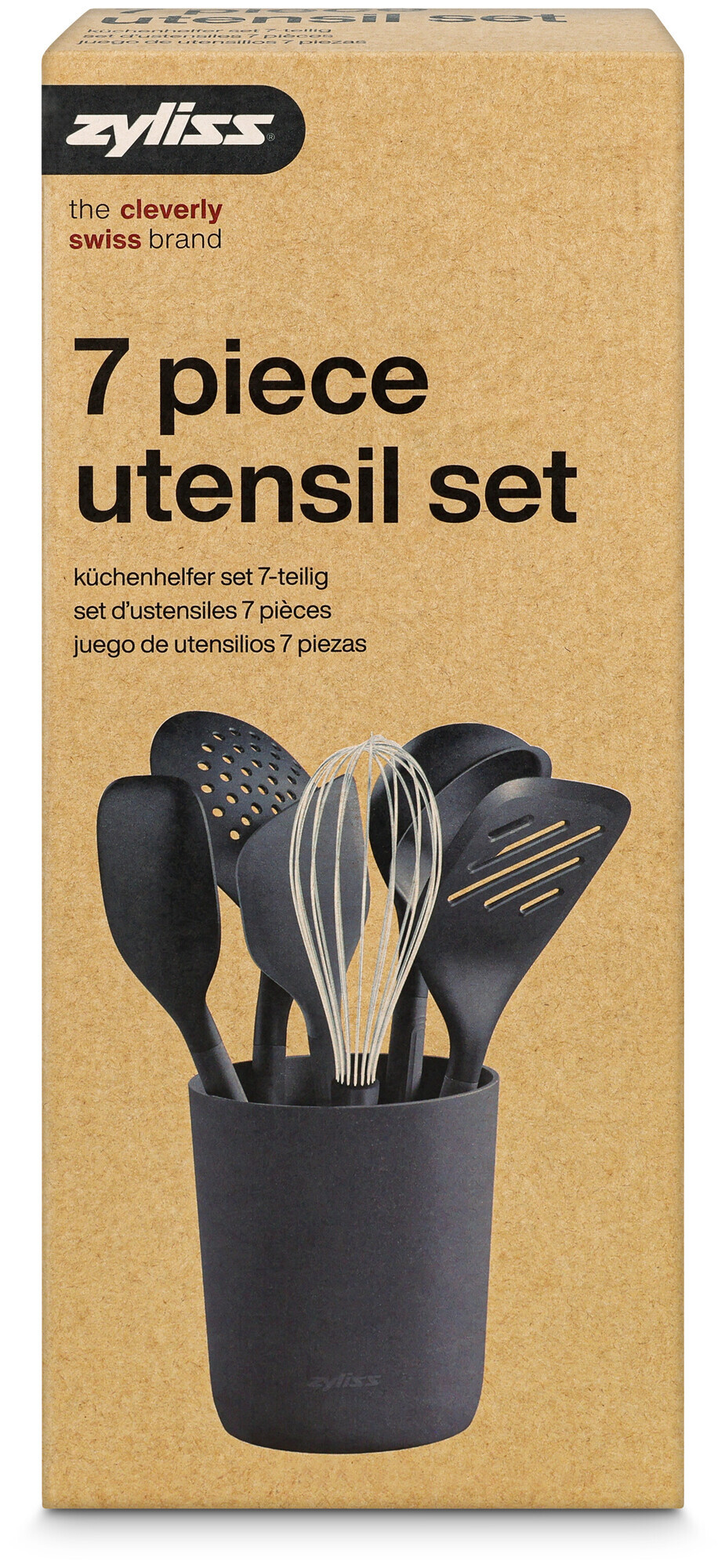 Zyliss Set d'ustensiles cuisine 7 pièces