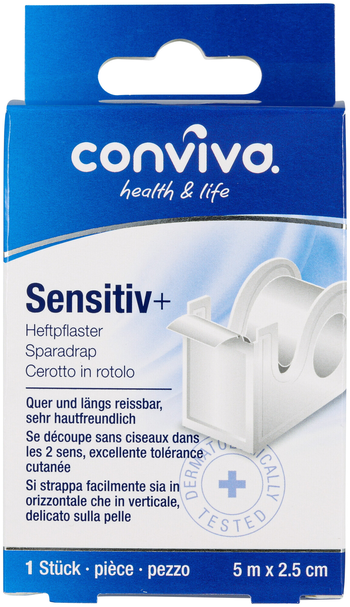 conviva Sensitiv+ Heftpflaster
