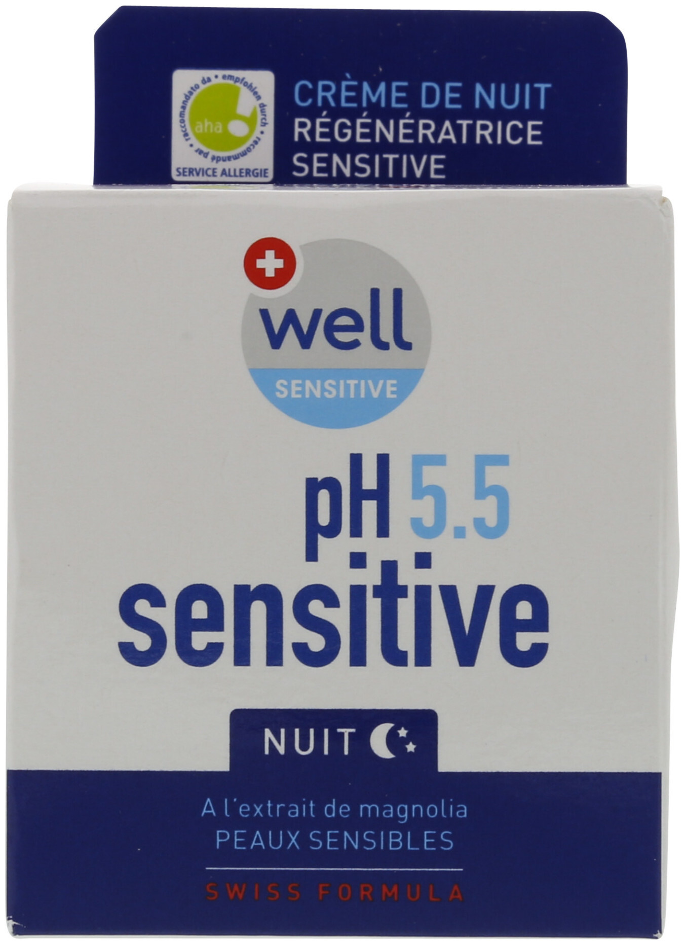 Image of well pH 5.5 Sensitive regenerierende Nachtcreme