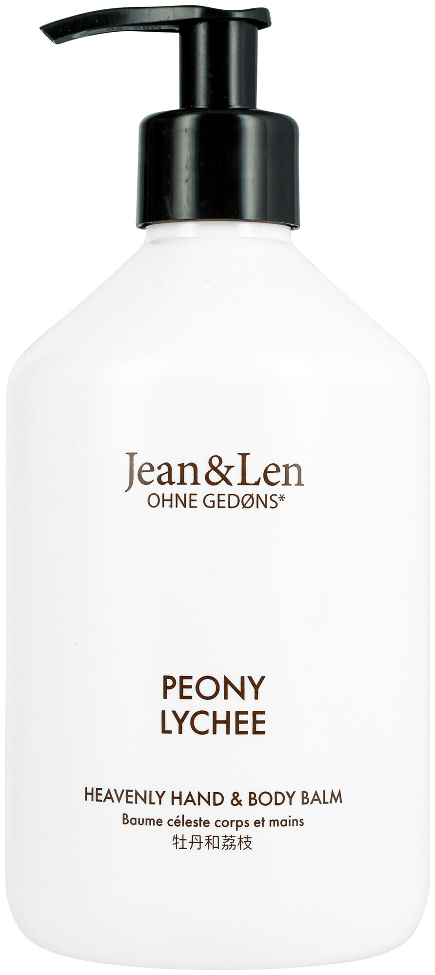 Image of Jean&Len Hand & Body Balm Peony/Lychee 500 ml