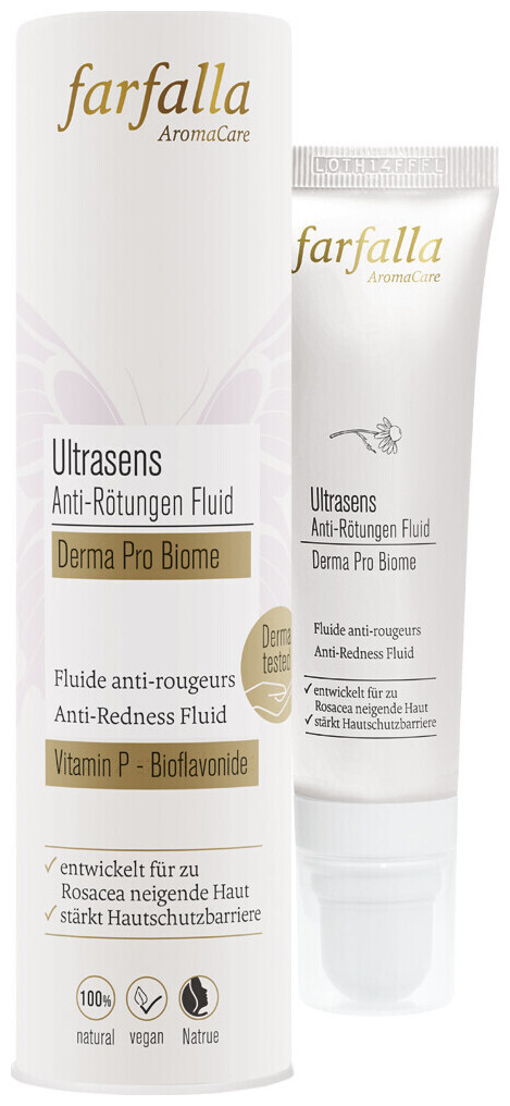 Image of farfalla Ultrasens Anti-Rötungen Fluid, Derma Pro Biome, 30ml