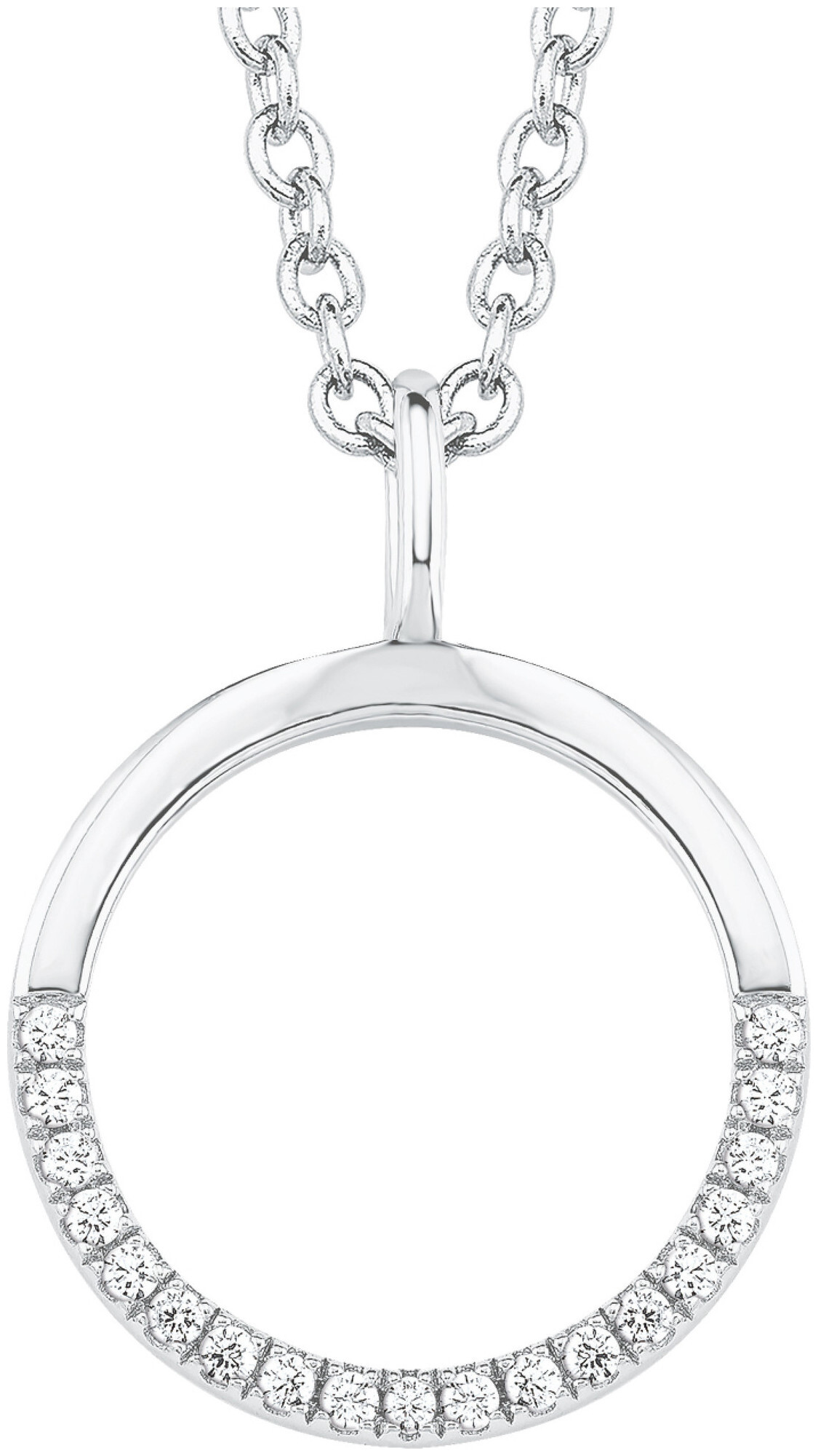 s.Oliver Kette mit Anhänger Silber 925 Silber 140 x 450 mm