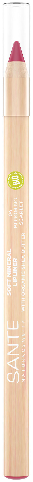 Image of Sante Soft Mineral Lipliner 04 Blooming Scarlet