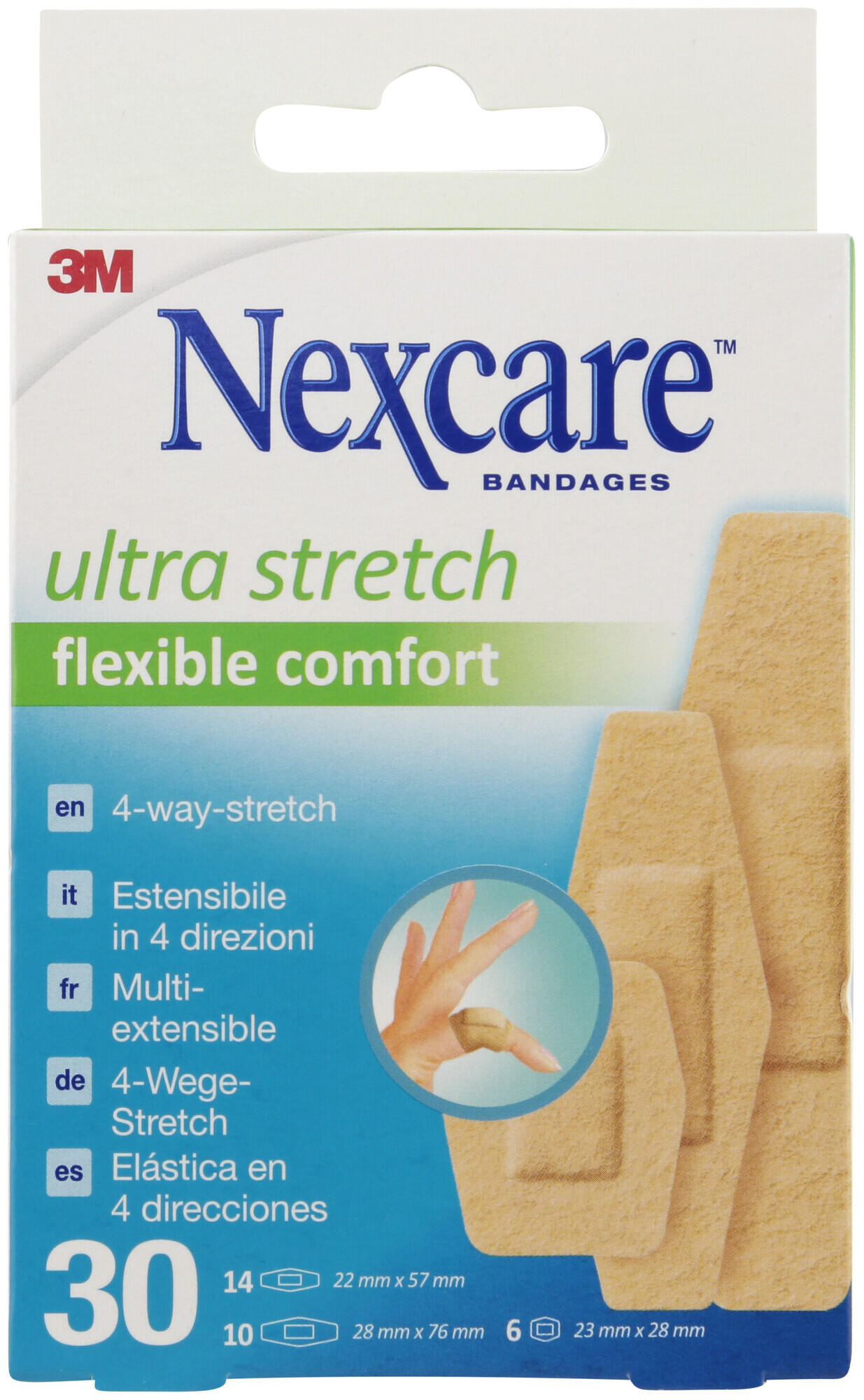 Image of Nexcare Pfaster Extra komfortabel 30 Stück