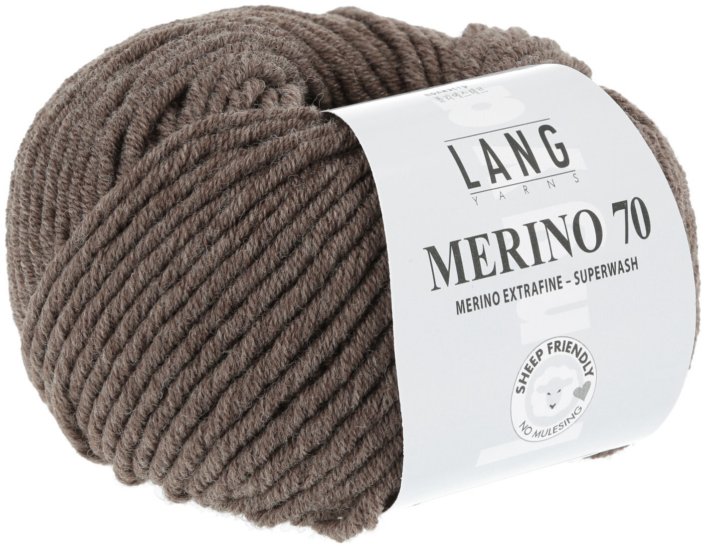 Image of Lang Strickg. Merino 70 196 sand 50g