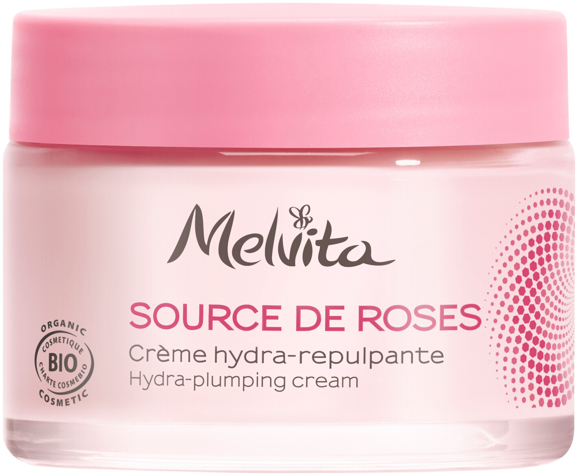 Image of Melvita Source de Roses Aufpolsternde Feuchtigkeitscreme mit Pflanze der Auferstehung 50ml