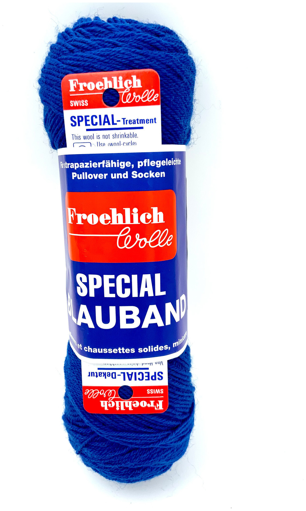 Image of Froehlich Blauband 91 Sockenwolle royal 50g