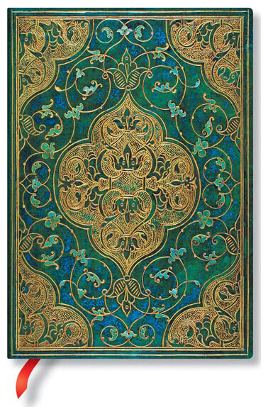 Image of Paperblanks Notizbuch Softcover Chroniken in Türkis Midi