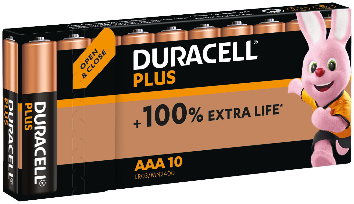 Image of Duracell Batterien Plus Aaa/Lr03 10St