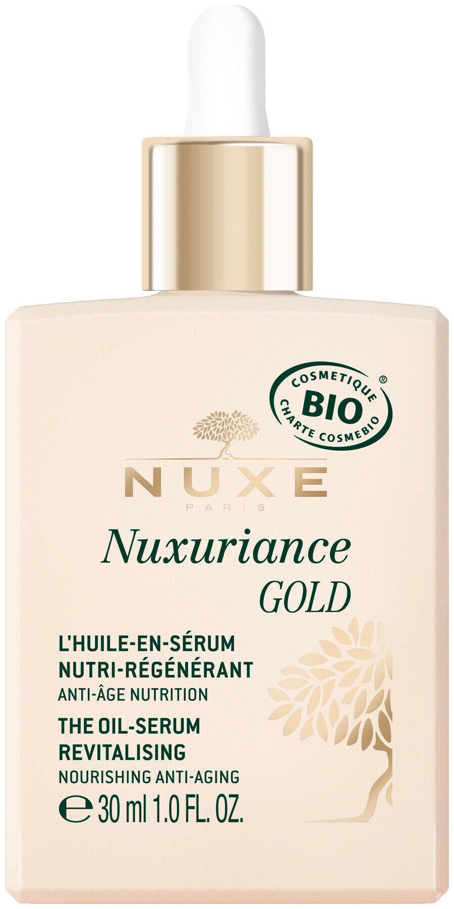 Image of Nuxe, Nuxuriance Gold, Das Nährende, Regeneriende Ölserum Anti-Aging-Nährstoffe – stärkt, nährt und belebt die Leuchtkraft derHaut - 30ml