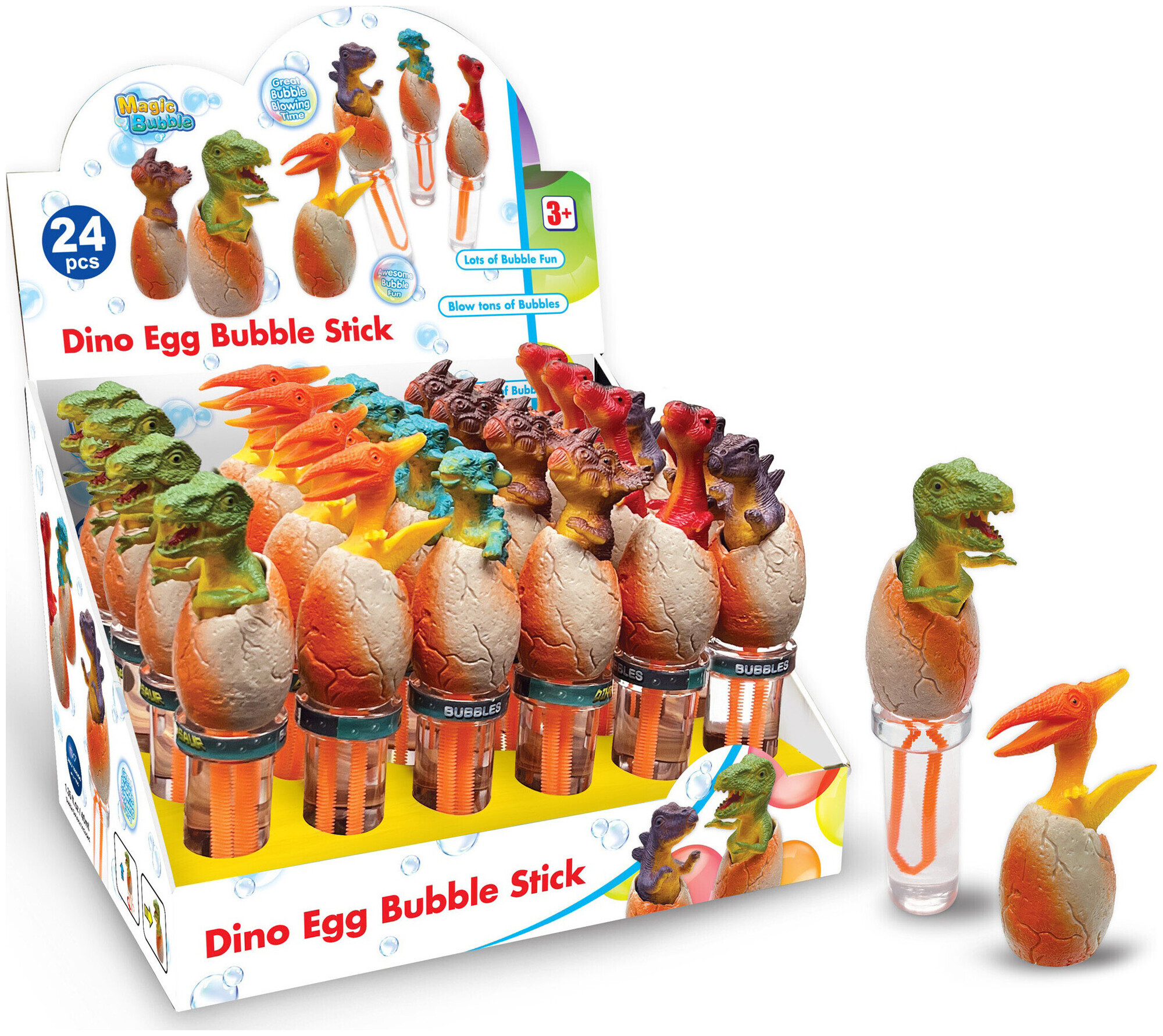 Image of Magic Bubble Dino Bubble Wand 40Ml