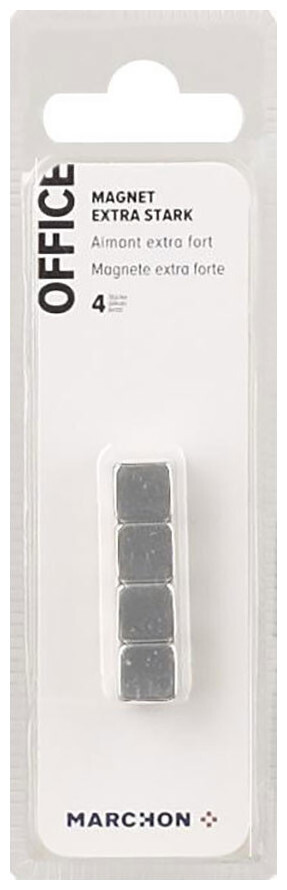Image of Nordic Office Magnet extra stark quadratisch