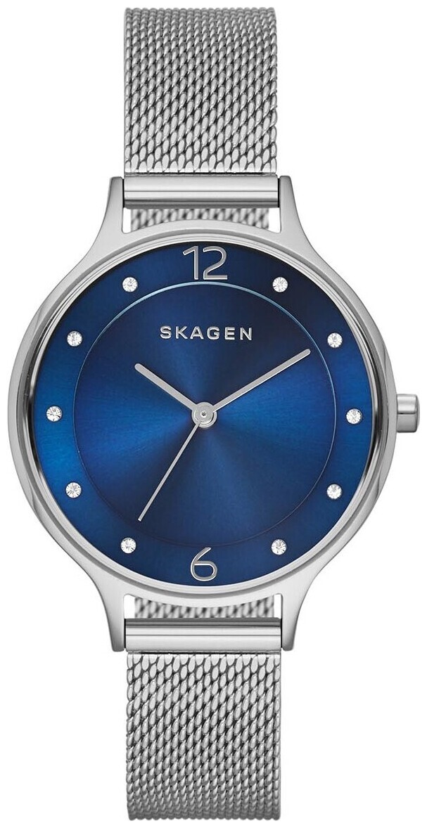 Skagen Uhr Anita Milanaise Edelstahl