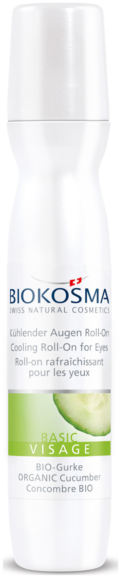 Image of Biokosma Basic Visage Kühlender Augen Roll-On