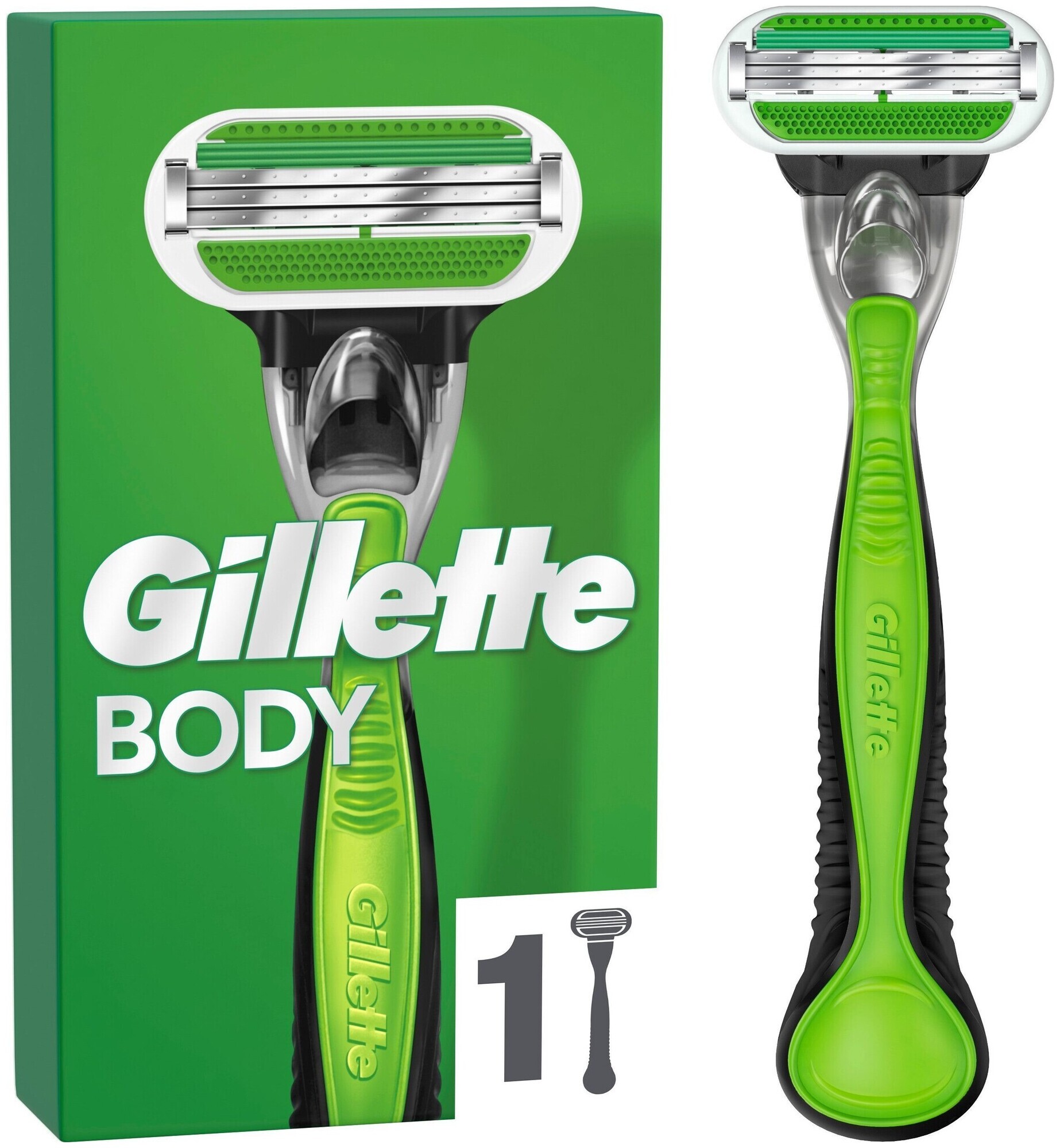 Image of Gillette Rasierer Body inkl. 1 Rasierklinge