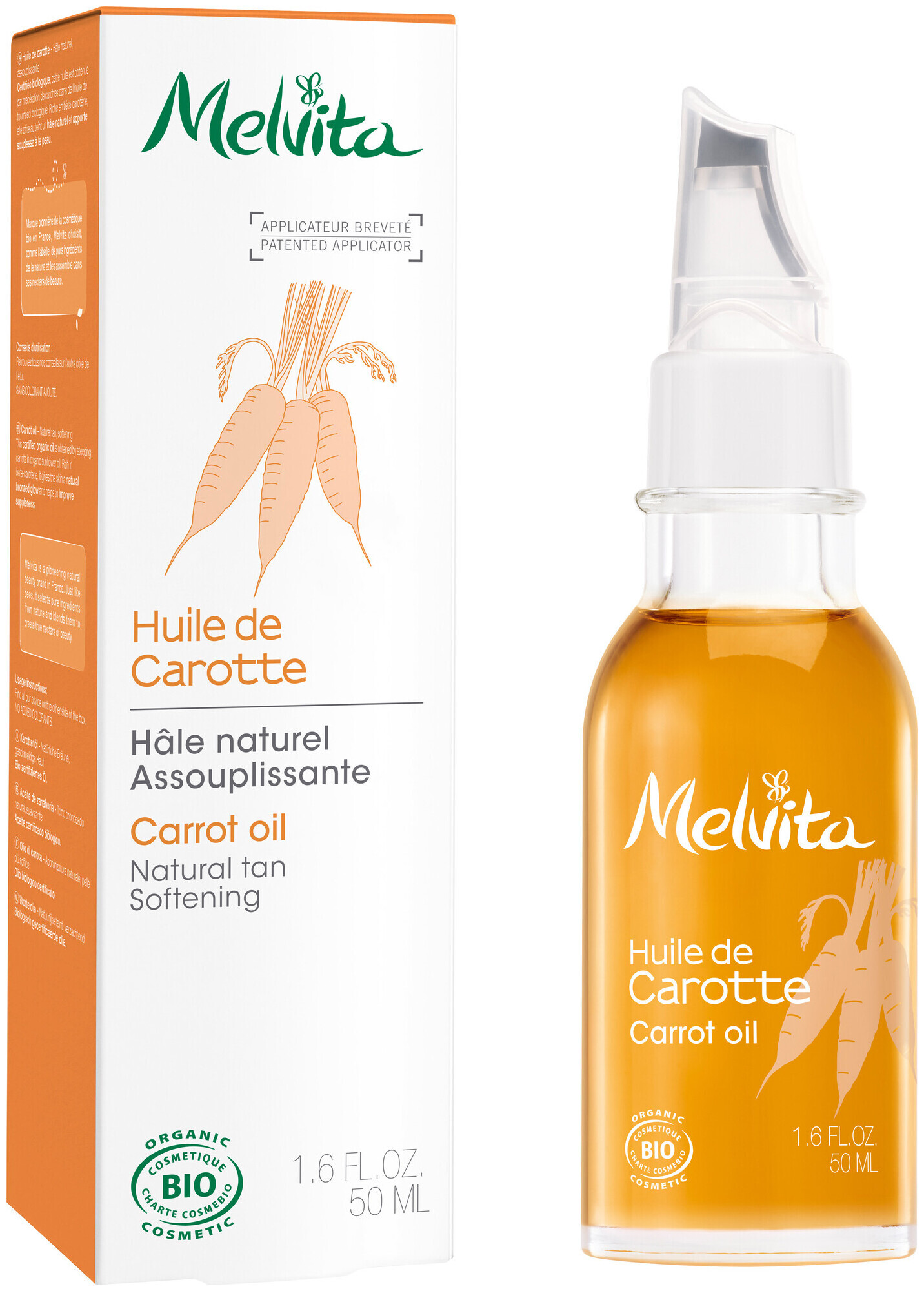 Image of Melvita Pflegeöle Karottenöl 50ml