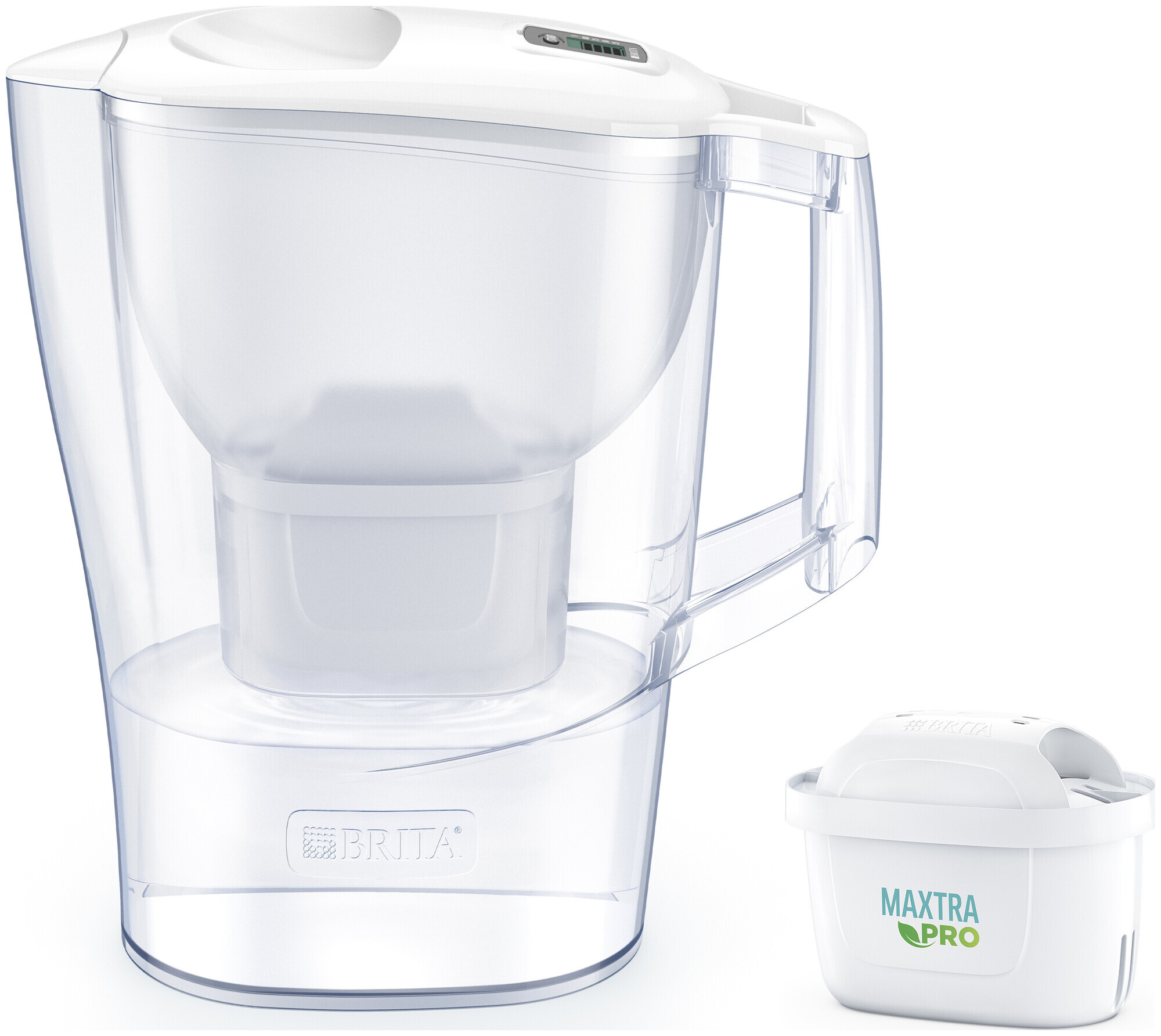 Image of Brita Wasserfilter Aluna weiss 2.4l inkl. 1x Maxtra PRO All-in-1 Kartusche