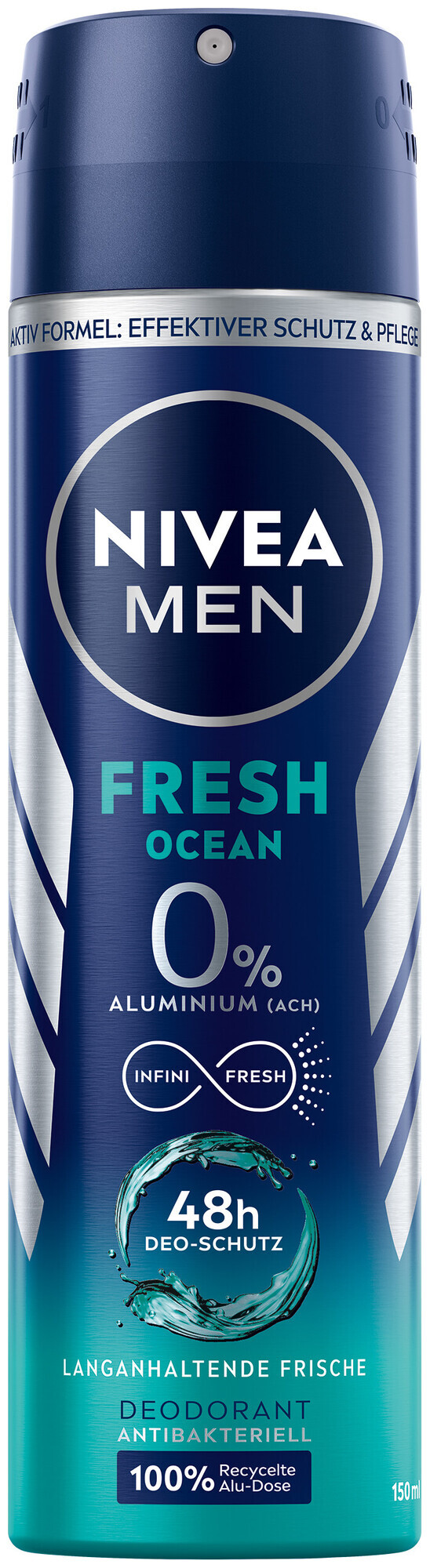 Image of Nivea DEO Fresh Ocean Spray Male (150 ml)