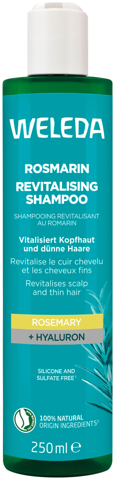 Image of Weleda Rosmarin Revitalising Shampoo