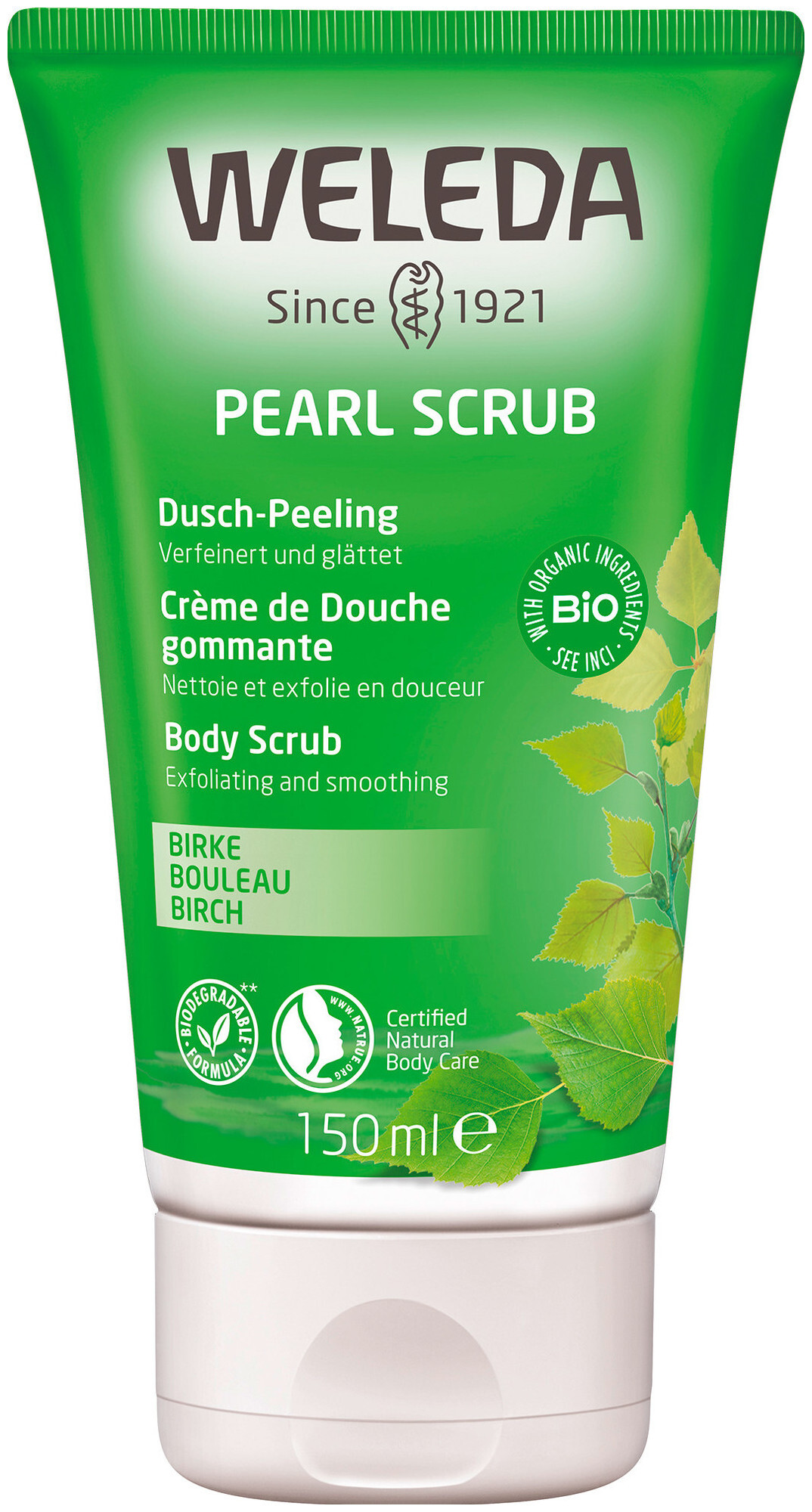 Image of Weleda Pearl Scrub Dusch Peeling