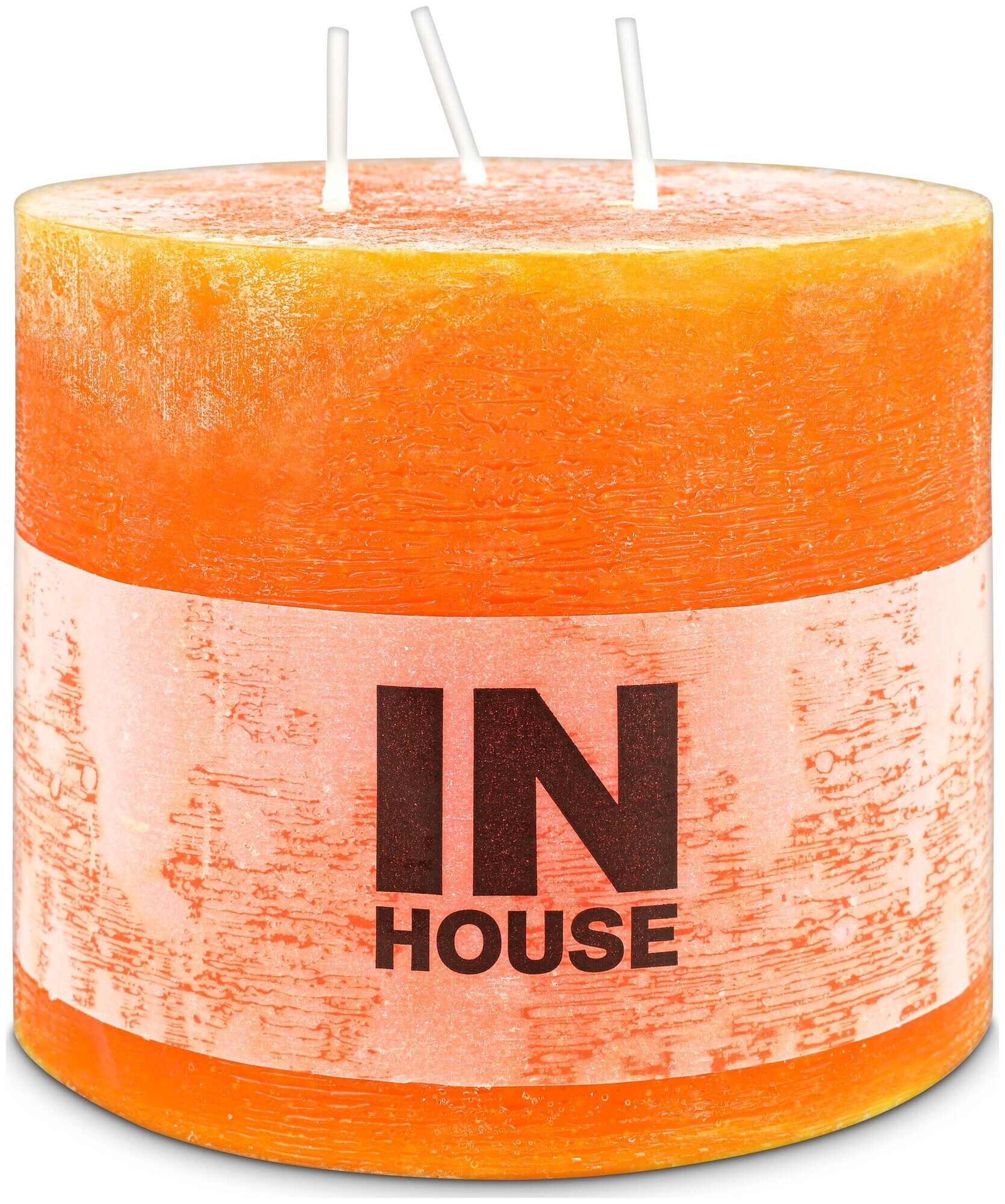 Image of Inhouse Zylinderkerze 120x100 Orange