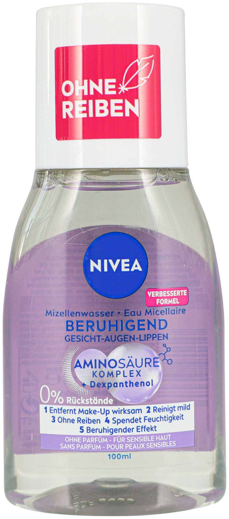 Image of Nivea Beruhigendes Mizellenwasser 100 ml