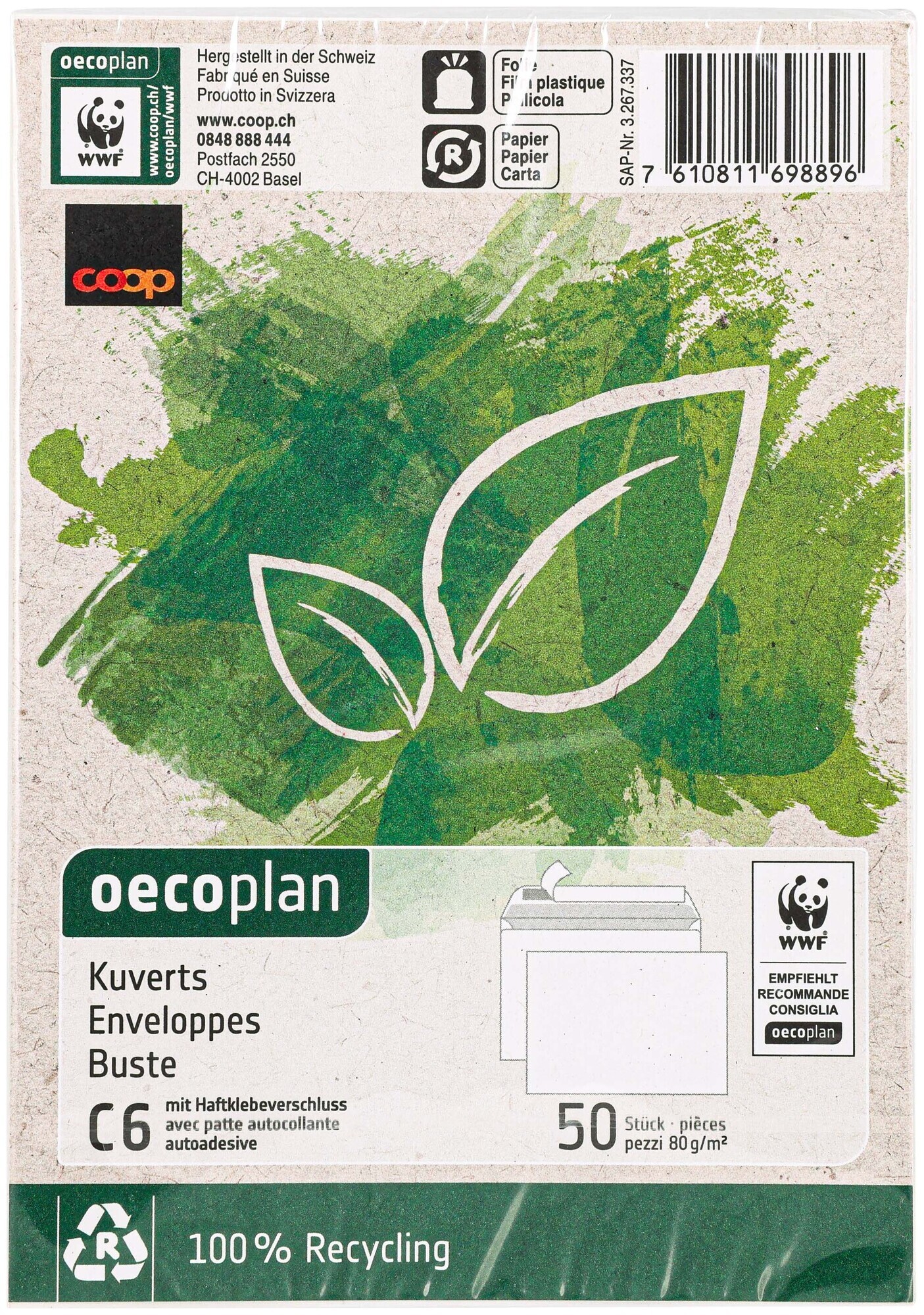 Image of Oecoplan Kuvert C6 50 Stück