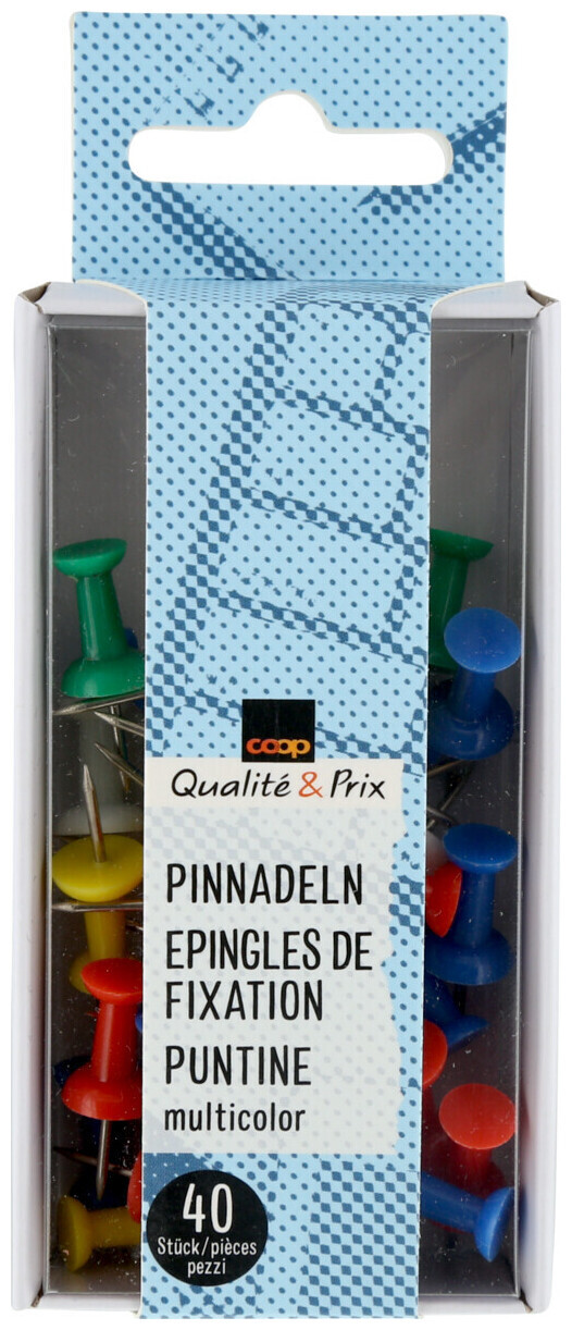 Image of Qualité&Prix Pinnadeln farbig 40 Stk.