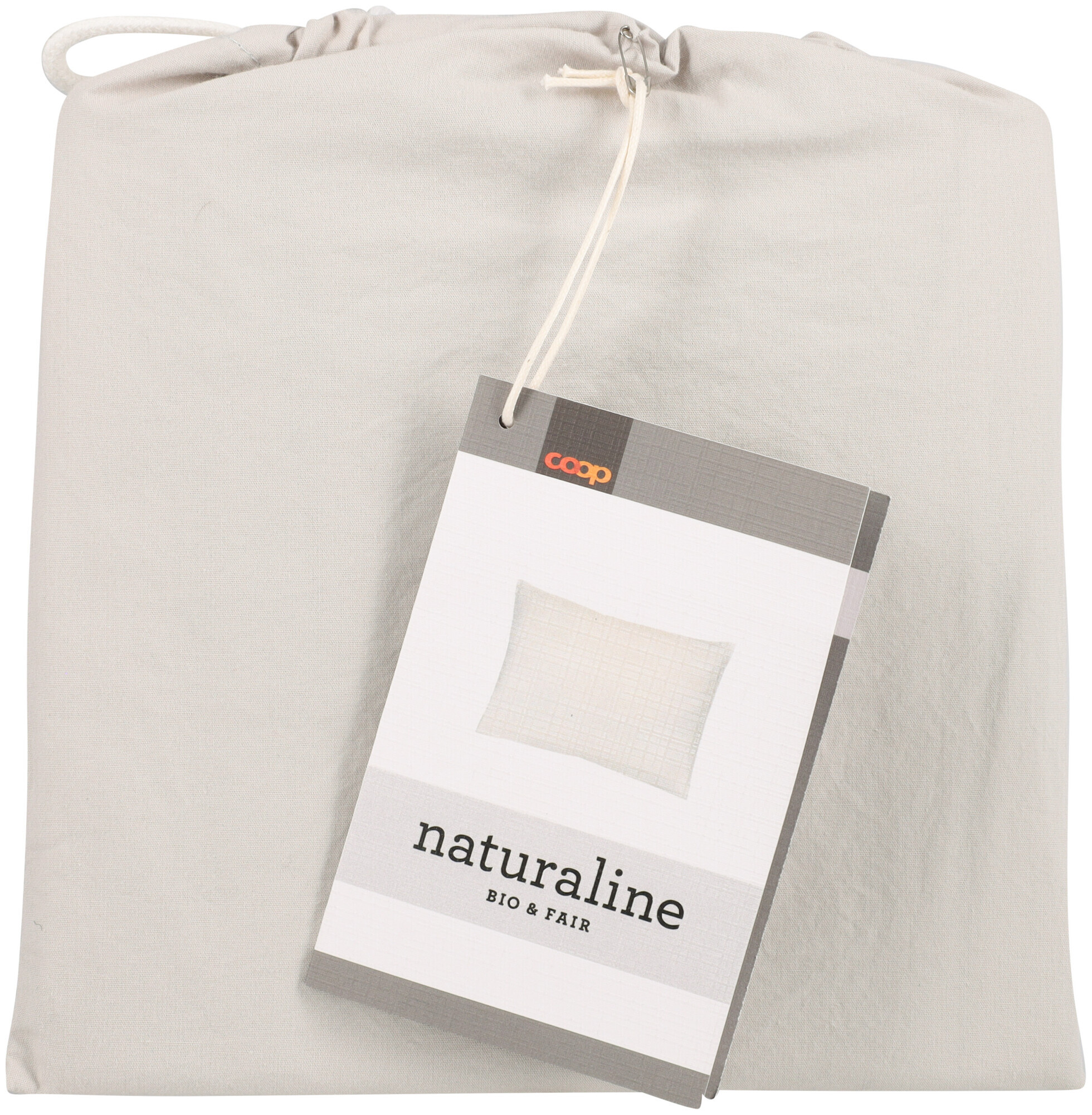 Image of Naturaline Textil Naturaline Kissenbezug silber 50x70 cm