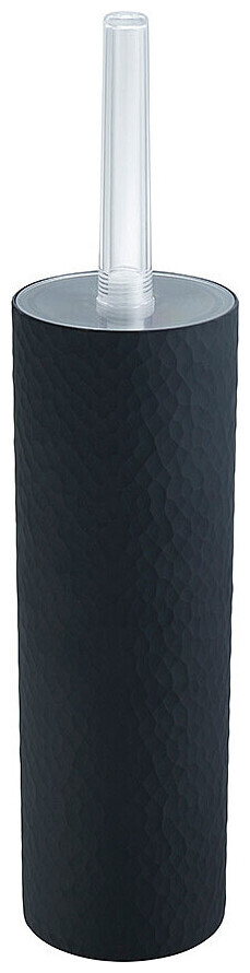 Image of diaqua® Diaqua WC-Bürstengarnitur Detre Schwarz | 38 × 9.5 × 9.5 cm