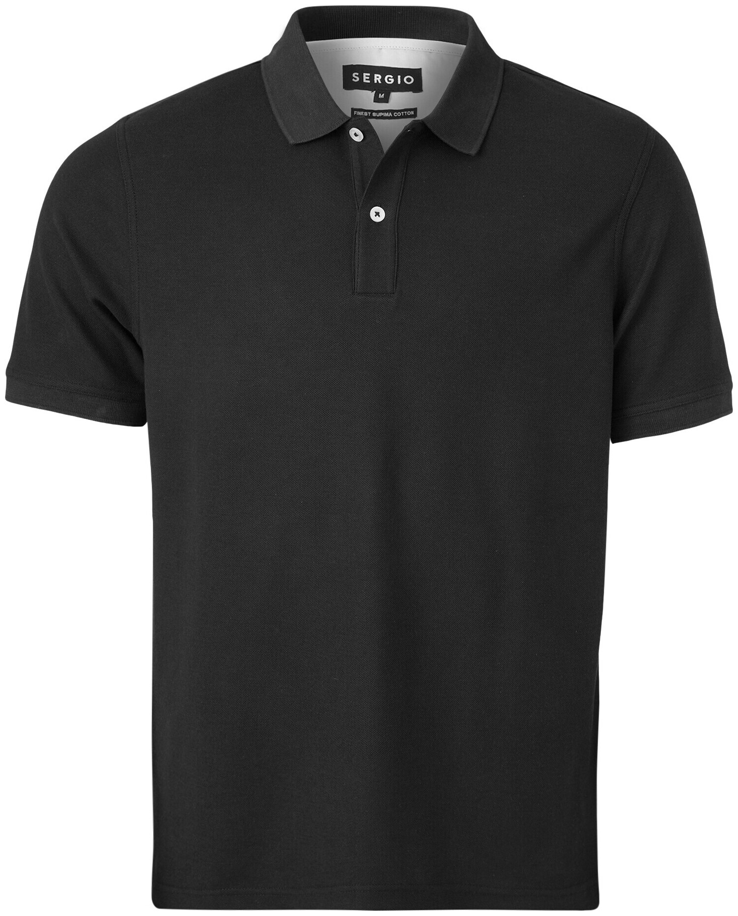Image of Sergio Poloshirt schwarz L