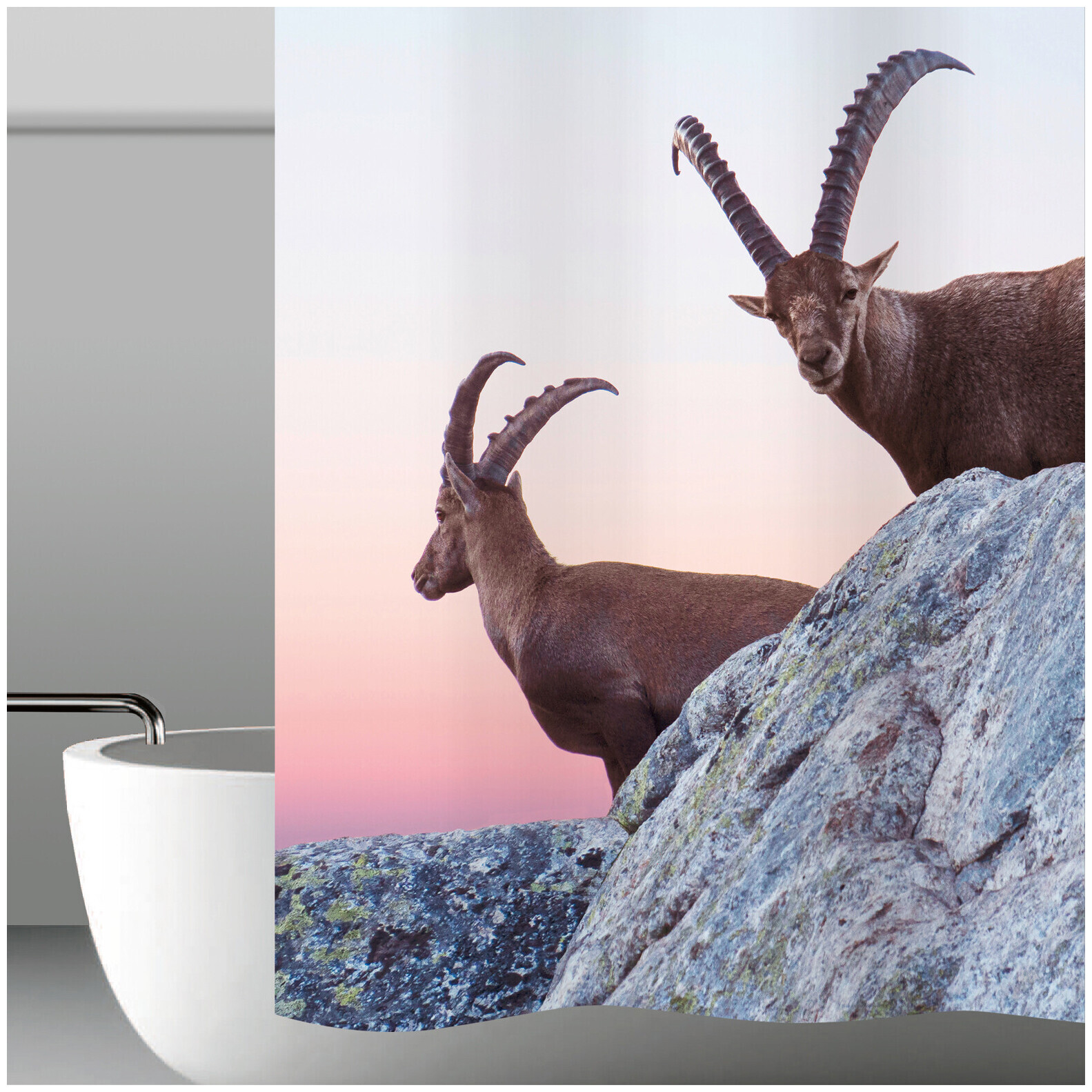 Image of my bath Duschvorhang Capricorn ca. 120x200 cm
