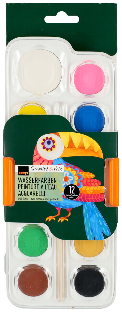 Image of Coop Qualité & Prix Wasserfarben 12 Farben