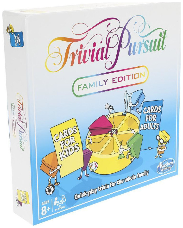 Image of Hasbro Trivial Pursuit Family Edition Kinder & Erwachsene