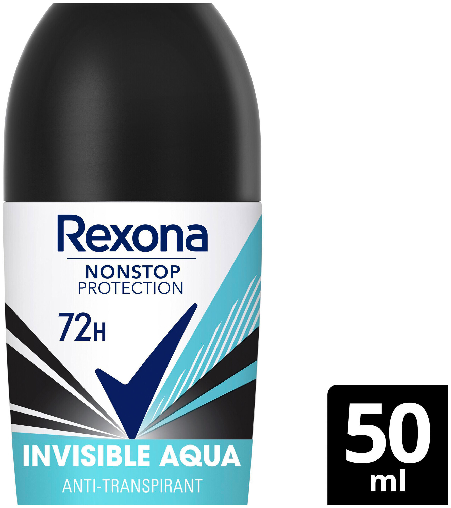 Image of Rexona Nonstop Protection Deo Roll-On Invisible Aqua 50 ml
