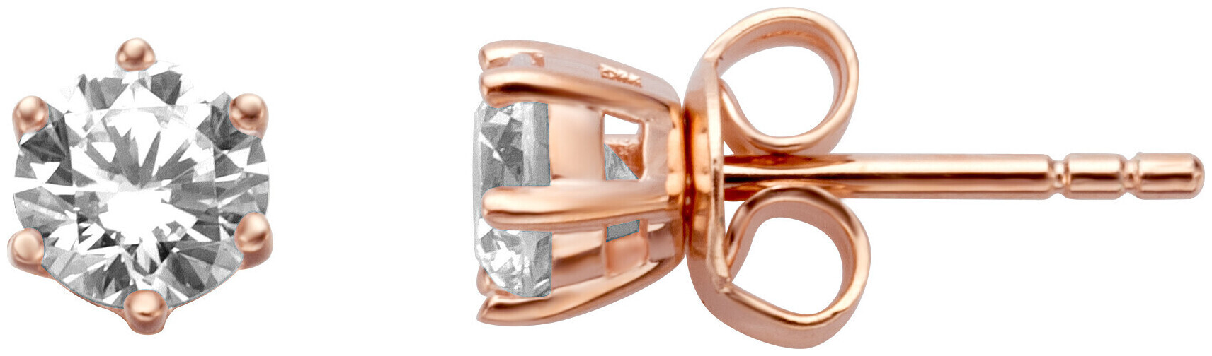 Image of Esprit Jewels Esprit Ohrring Sole Roségold