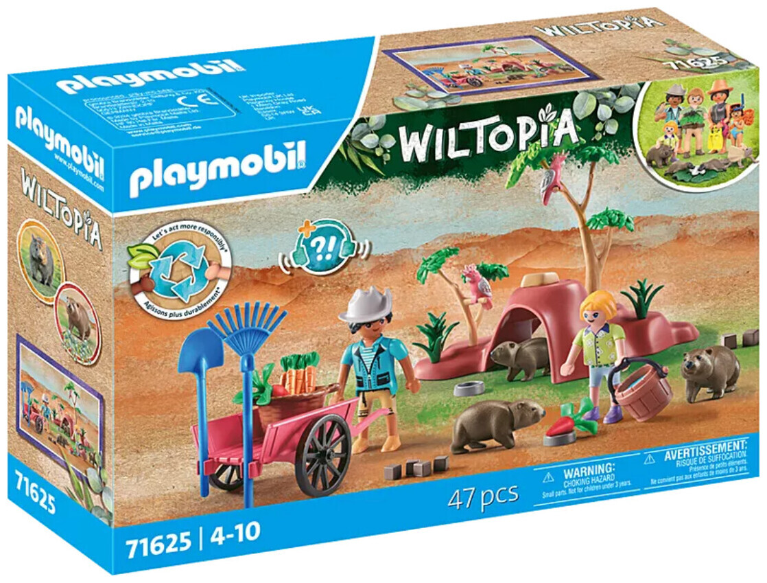 Image of Playmobil 71625 Wombat Unterschlupf