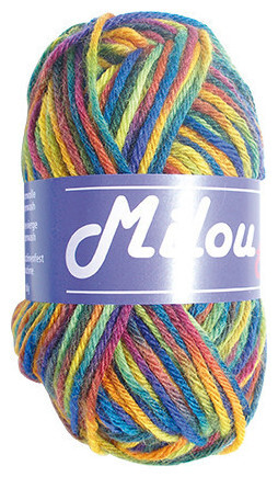 Image of Sommer Milou 4506 Wolle für Bettsocken 100% Merino Superwash bunt 50g