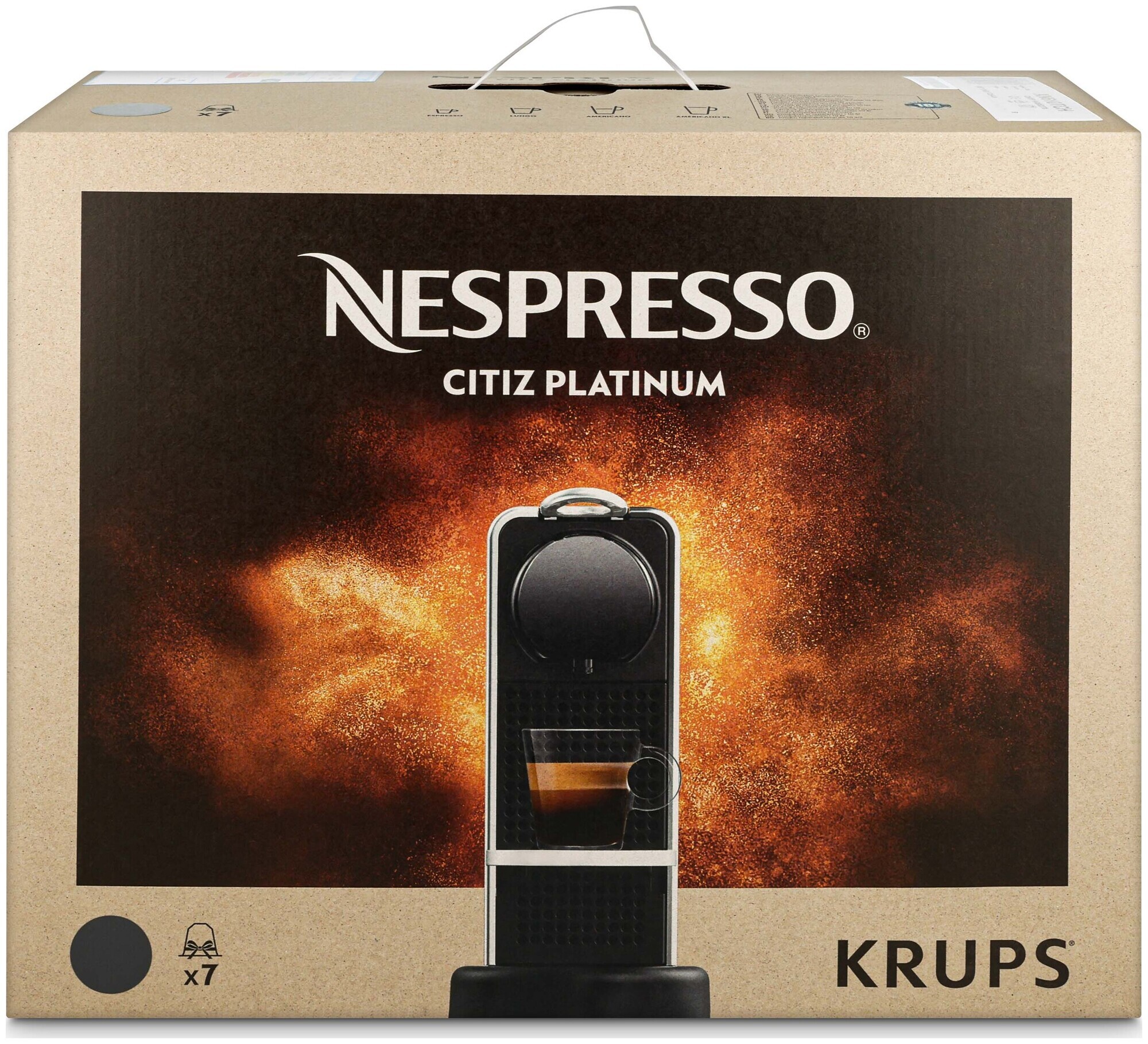 Krups Nespresso CitiZ Platinum