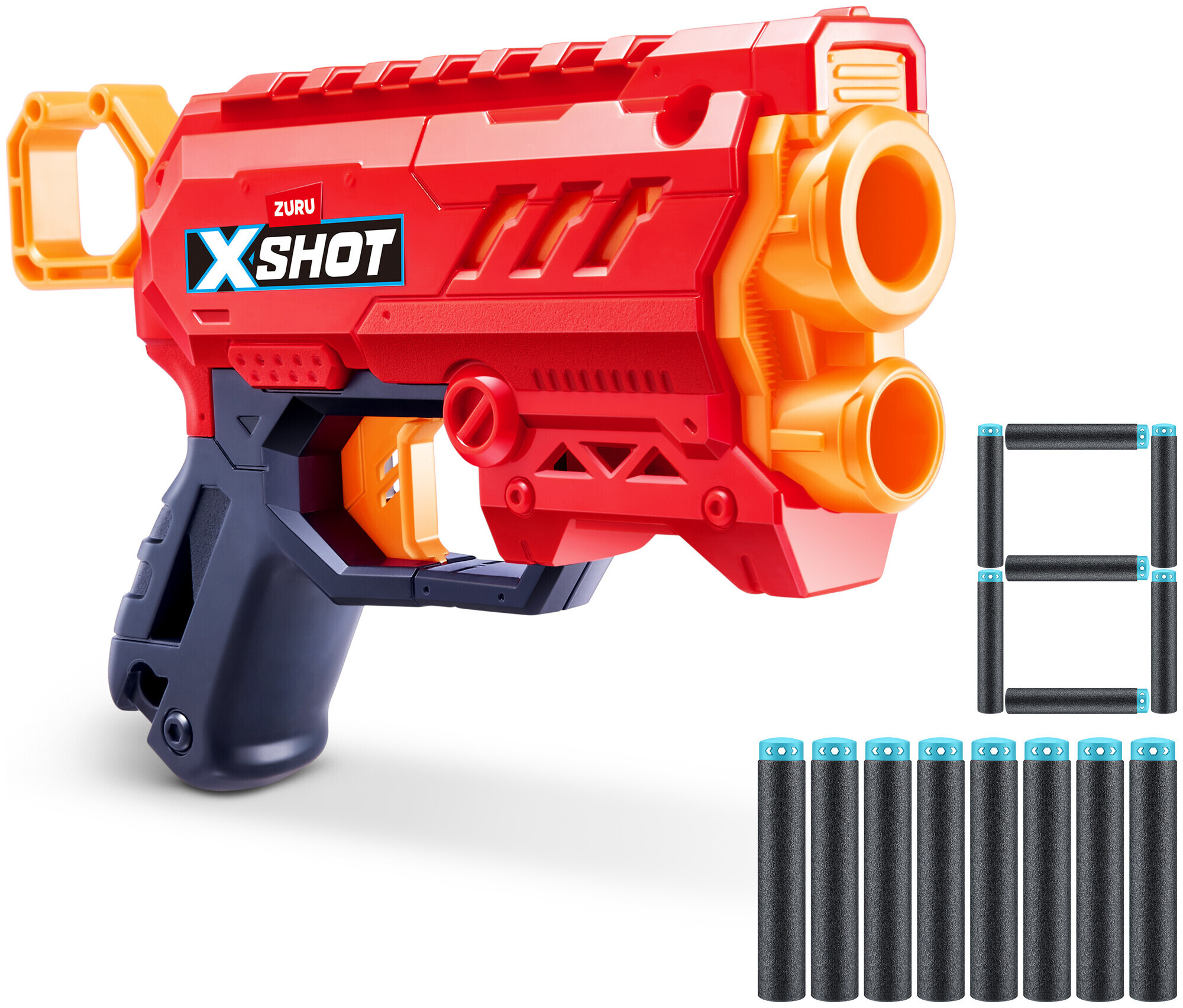 Image of Nerf Zuru X-Shot - Micro 2.0 Farbkarte, 12 Stück/PDQ