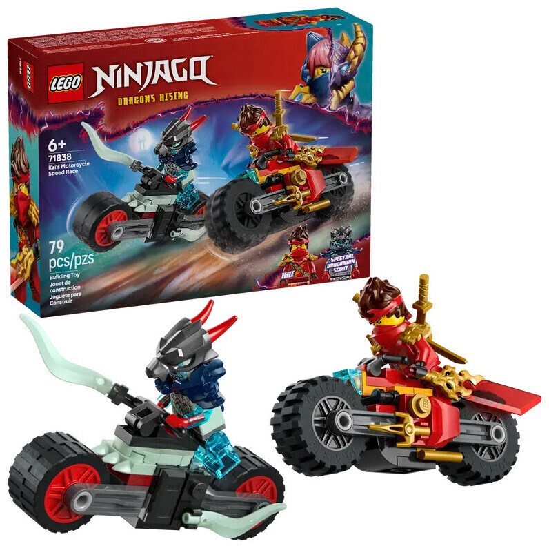 Lego Ninjago 71838 Kais Motorradrennen 6+ Jahre