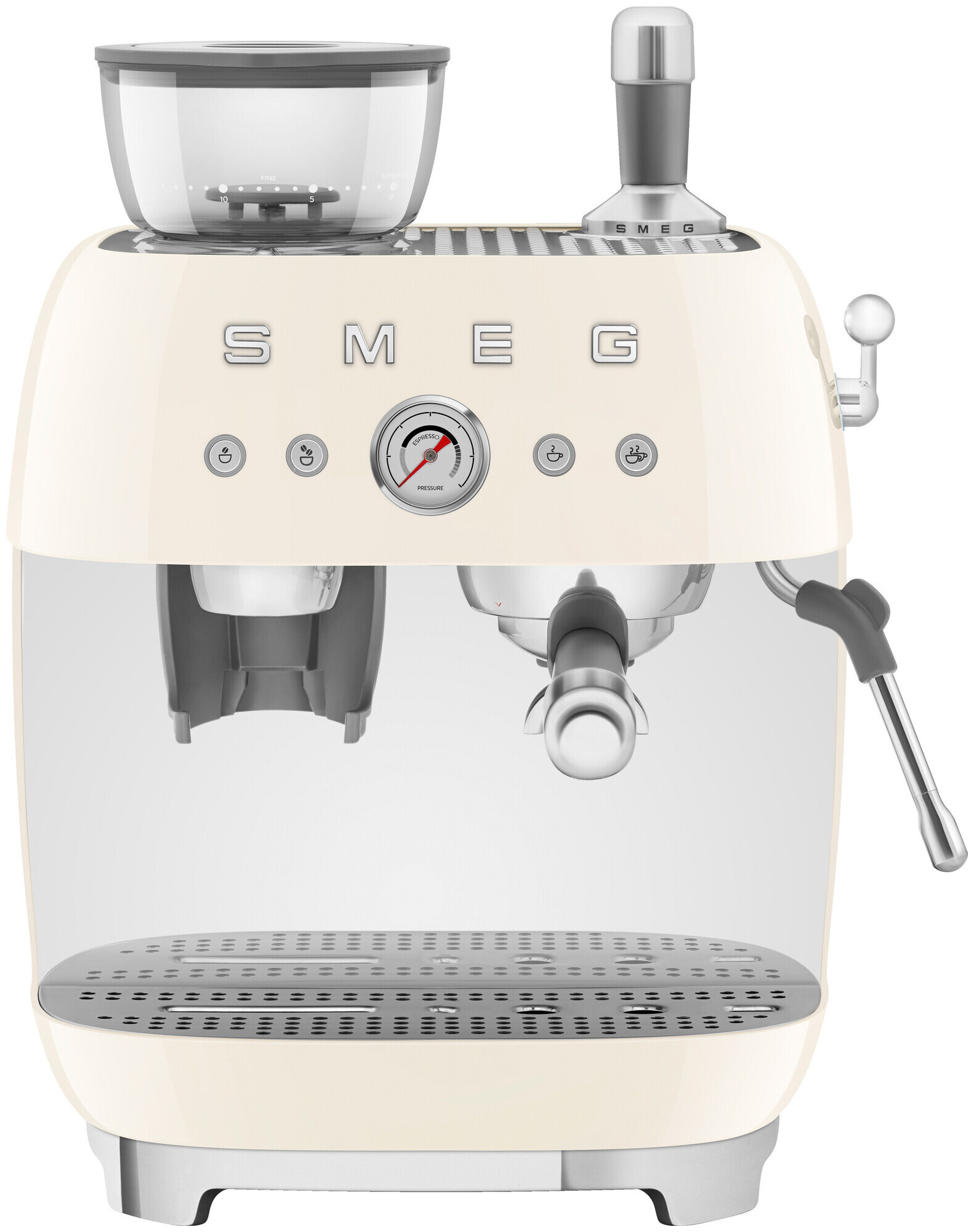 Image of Smeg Espressomaschine Egf03Creu Crème