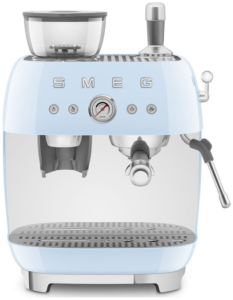 Image of Smeg Espressomaschine Egf03Pbeu Pastellblau