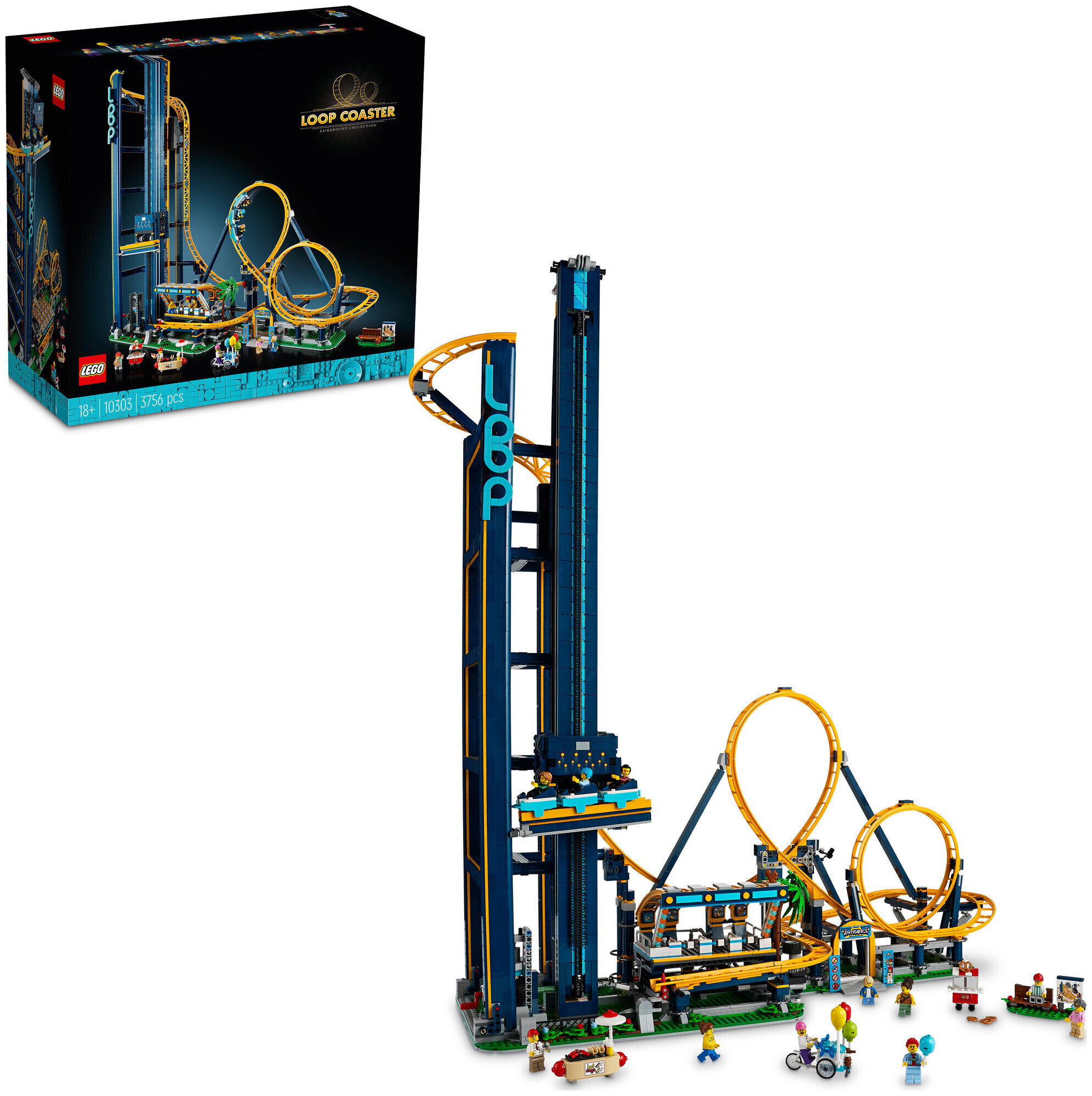 Image of Lego® Icons 10303 Looping-Achterbahn (Lego® Rare Set)