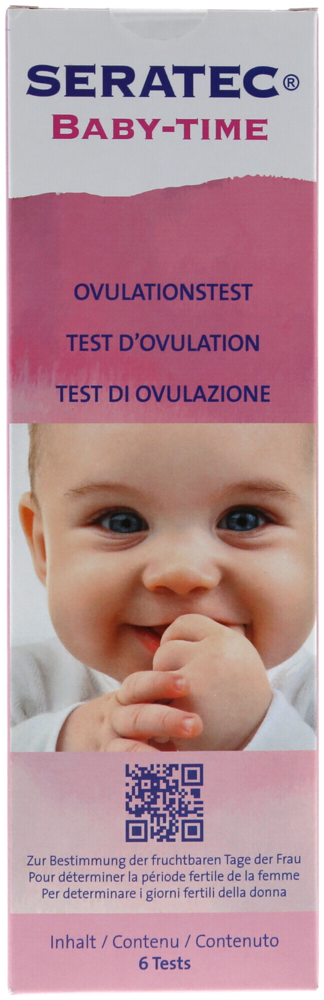 Seratec Baby-Time Ovulationstest 6 Stück
