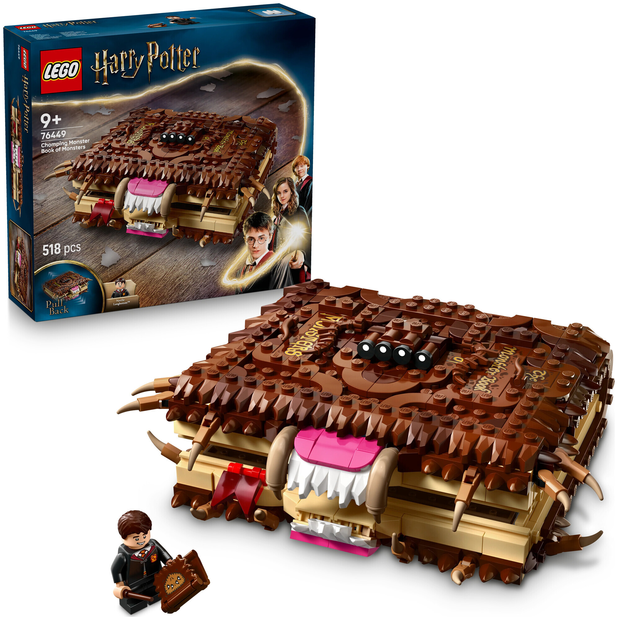Image of Lego Harry Potter Lego® Harry Potter™ 76449 Beissendes Monsterbuch der Monster 9+ Jahre