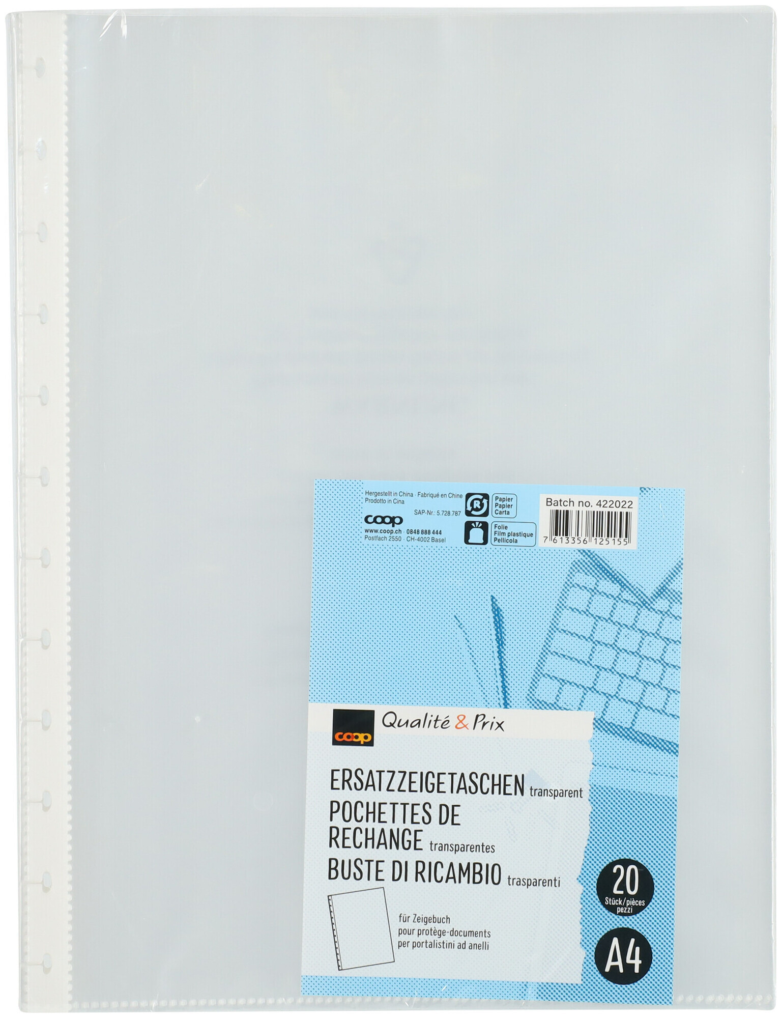 Image of Coop Qualité&Prix 20 Ersatztaschen