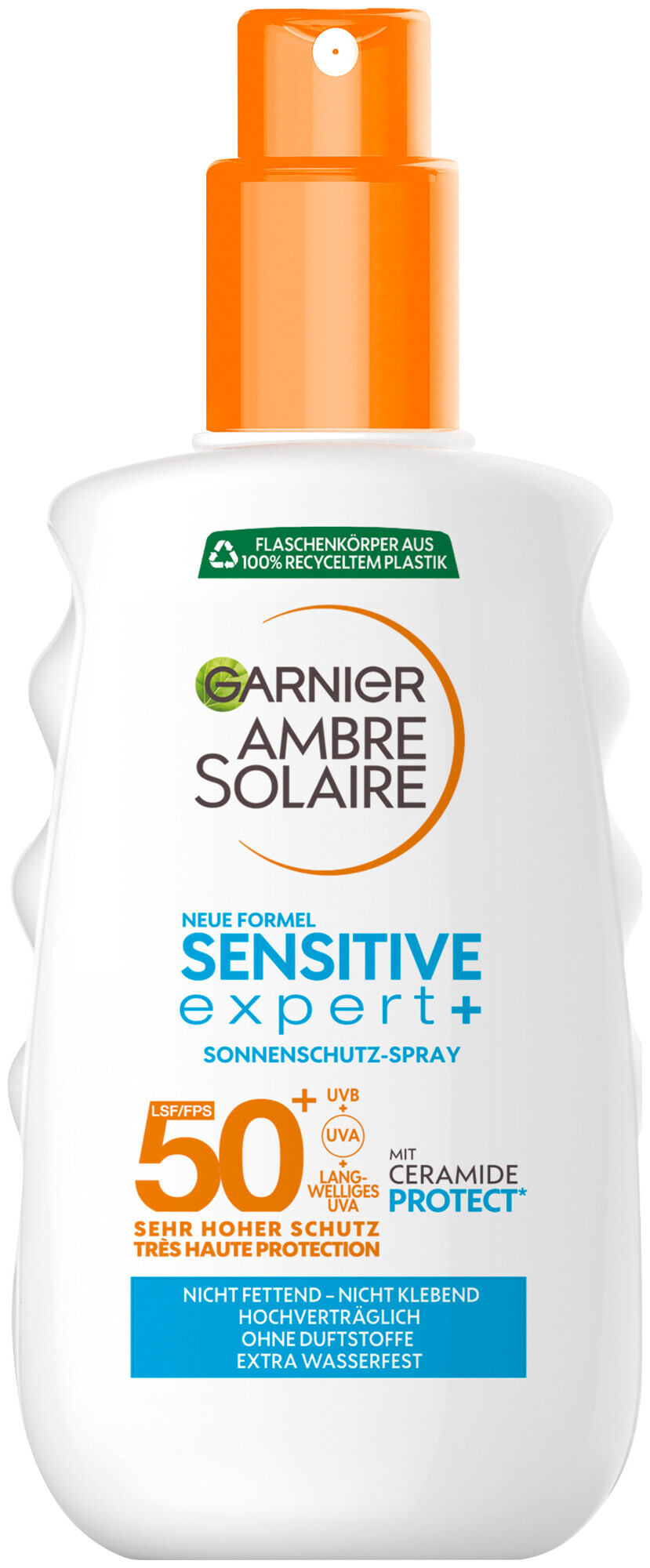 Image of Ambre Solaire Garnier Sensitive expert+ Sonnenschutz-Spray LSF 50+, 150ml