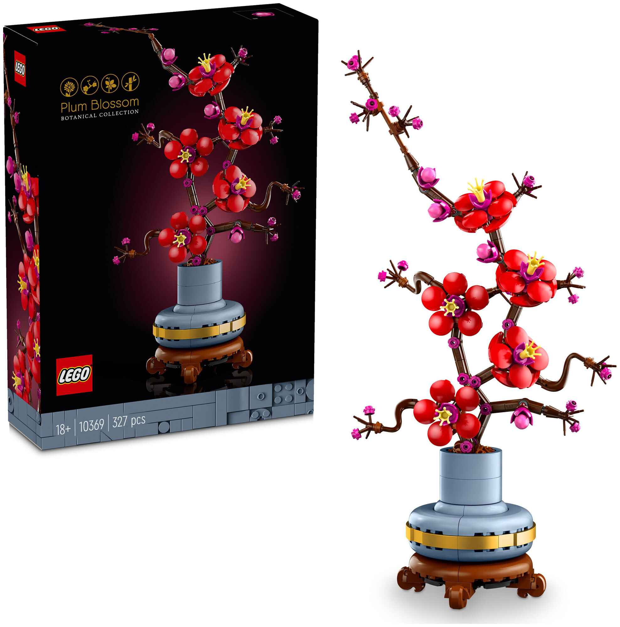 Lego Botanical Lego Icons 10369 Pflaumenblüte ab 18+Jahren